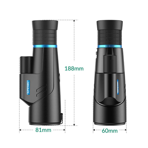 Apexel Hd Zoom 10-20X Monocular Telescope