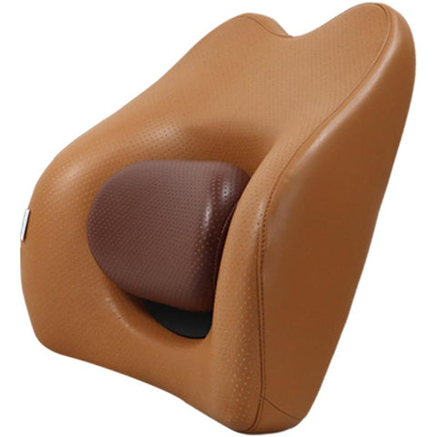 Car Cushion Lumbar Pillow Memory Foam Neck Support Cushion Breathable Car Headrest Lumbar Support Neck Pillow