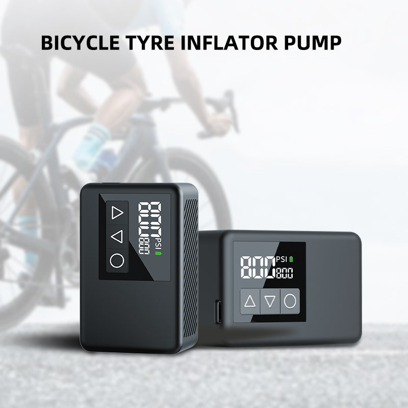 NEWO BL01 Portable Brushless Motor Tyre Inflator Mini Electric Bike Tire Pump with 14 Cylinders