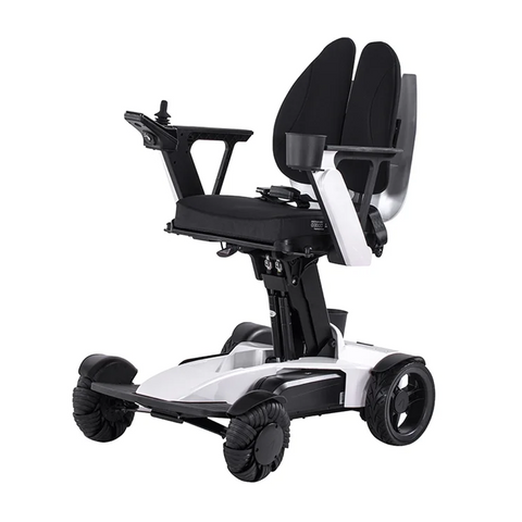 Lightweight Foldable Electric Wheelchair | Aluminum Alloy Power Wheelchair with 150kg Capacity