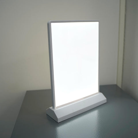 Rechargeable LED A4 Table Top Menu Board for Restaurants with Rechargeable Battery