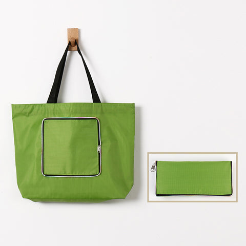 Large Capacity Waterproof 600D Oxford Polyester Custom Reusable Foldable Shopping Bags