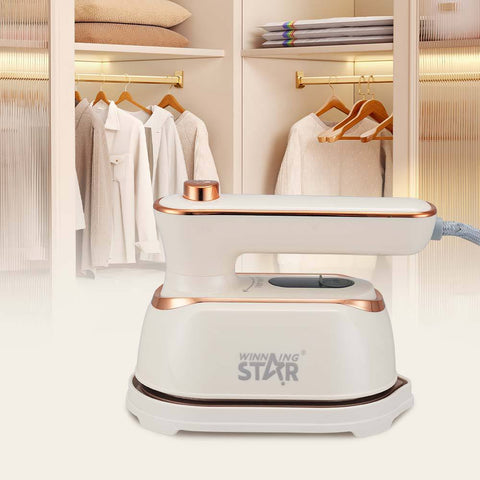 Winning Star 1000W PTC Heating Flat Press Travel Iron for Clothes