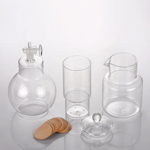 Olmecs 600ml Hand Brewed Cold Brew Coffee Maker Set Glass Drip Ice Coffee Maker for Cold Brew & Tea