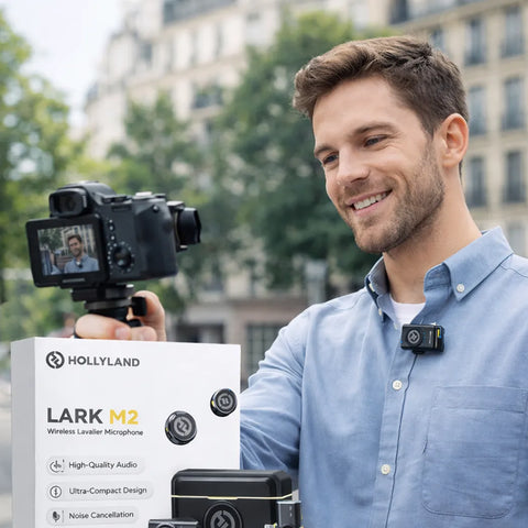 Hollyland Lark M2 Wireless Lavalier Microphone