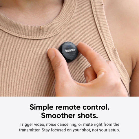 Insta360 Mic Air Transmitter And Receiver For Type-C Devices And Flow2 Pro