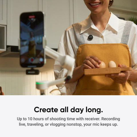 Insta360 Mic Air Transmitter And Receiver For Type-C Devices And Flow2 Pro