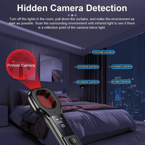 Intelligent Detector | Signal Detector + Camera Detector + Locator Detector + Strong Light Detector