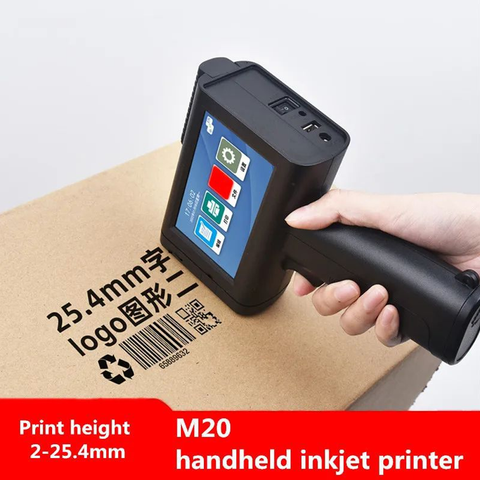 4.3 Inch LED Touch Screen Quick-Drying Inkjet Coding Machine Portable Printer for Barcode Batch Number