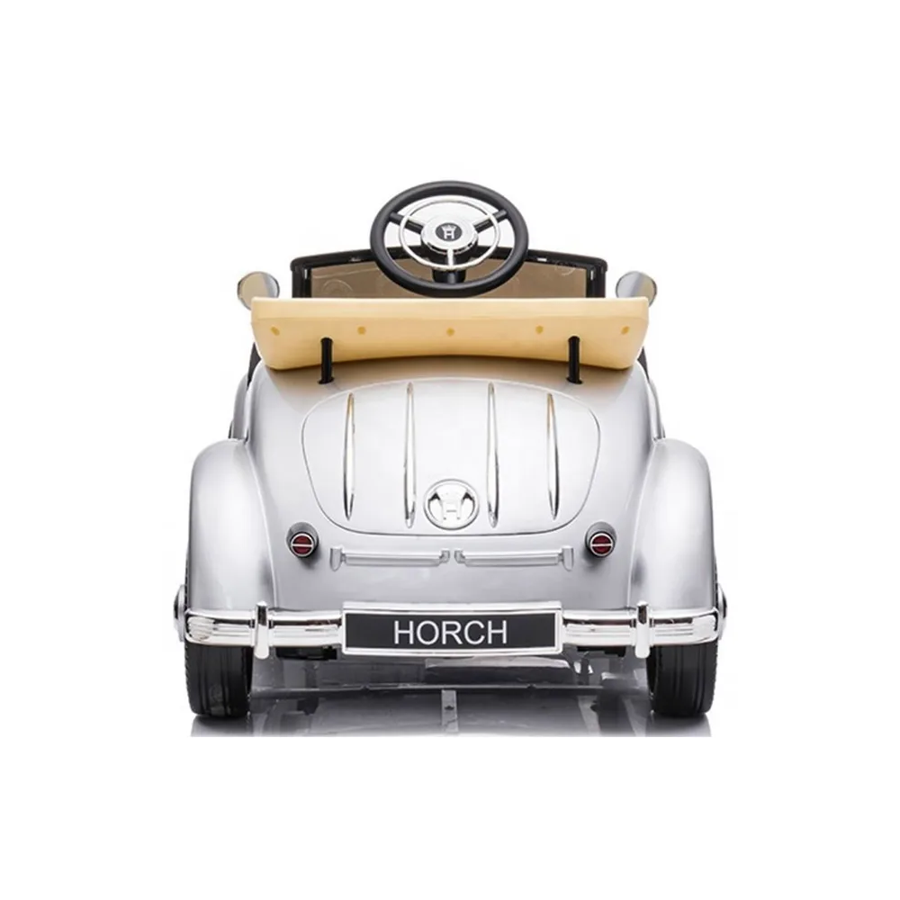 emma Ride-on Audi Electric Car with Back Seat 12V - Silver