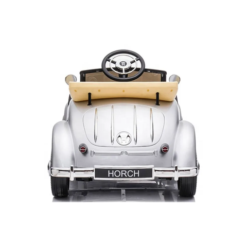 emma Ride-on Audi Electric Car with Back Seat 12V - Silver