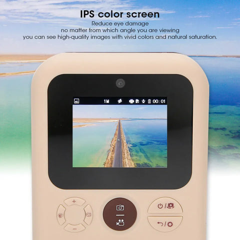 Kids Print Camera Mini HD Photo with IPS Color Screen