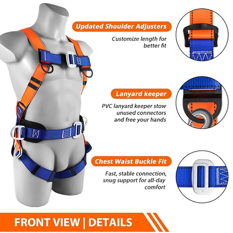 Olmecs Mens Safety Harnesses 2 Safety Harnesses (pack of 1)
