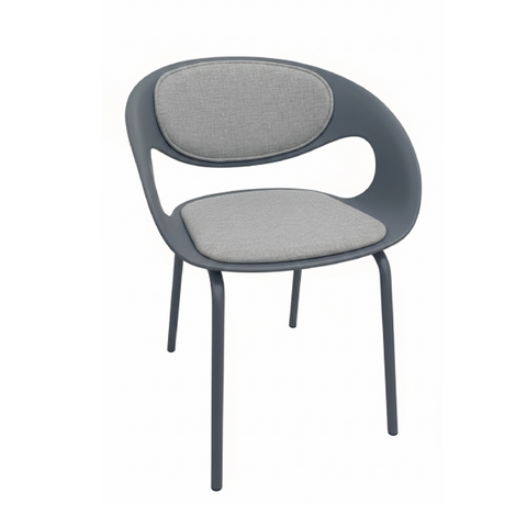 Olmecs Innovative Modern Molded Black Chair
