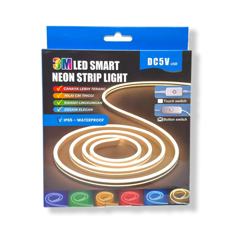 Olmecs 3M Neon Led Smart Neon Strip Light (Dc 5v USB)