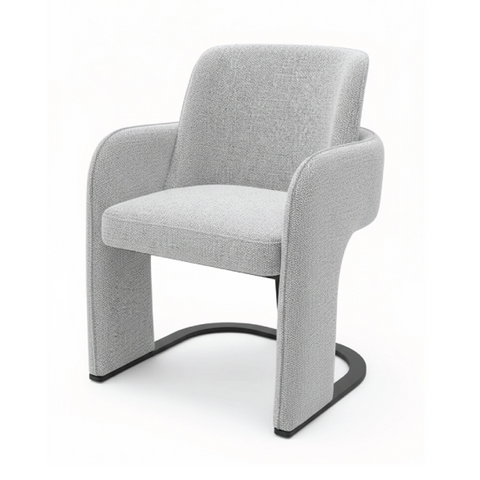 Olmecs  Premium Bouclé Upholstered Armchair Furniture  JP1585