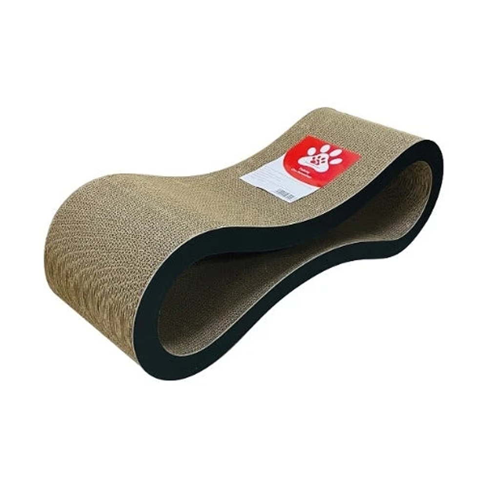Thunder Paws Felicity Cardboard Cat Scratcher (QQ50136)  86x27x28cm
