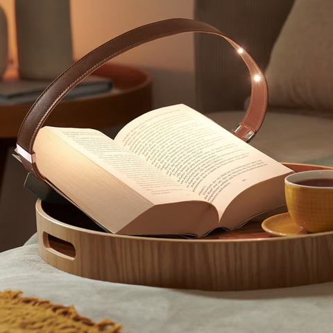 Leuksolum Leather Book Light Rechargeable 3 Colors