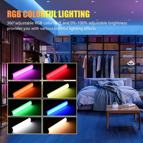 LED Video Light W200 RGB | Handheld Light Photography & Vlog Light