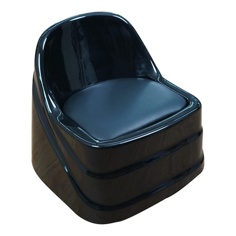 Olmecs Stool Chair Mani/Pedi Heavy-Duty Rolling Chair w/Back Rest for Beauty Salon & Spa