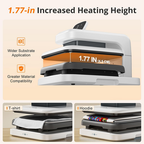 Automatic 15*15 Heat Press Machine for T shirt - Freesub