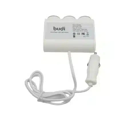 Budi 24W Car Charger 0.9 Meter | Budi CC650W