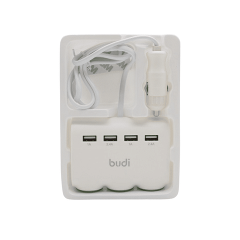 Budi 24W Car Charger 0.9 Meter | Budi CC650W