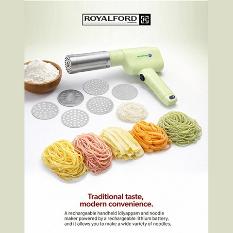 Wireless Handhels Idayappam and Noodles Maker - RoyalFord