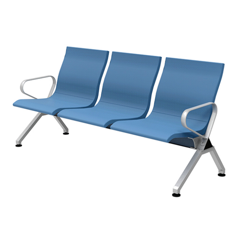 Olmecs Modern 3-Seater Waiting Chair with Armrests