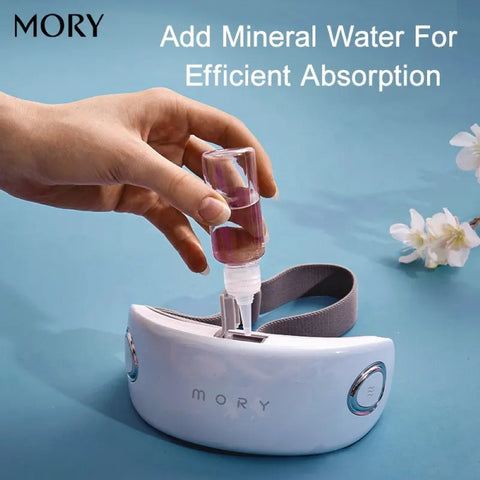 MORY Electric Rechargeable 1500mAh Hot Compress Eye Mask