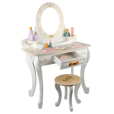 Little Angel Dressing Table with Accessories Set for Kids