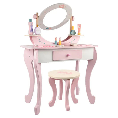 Little Angel Dressing Table with Accessories Set for Kids