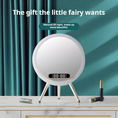 Magic Mirror Q6 With Light Wireless Charging 15w Bluetooth clock