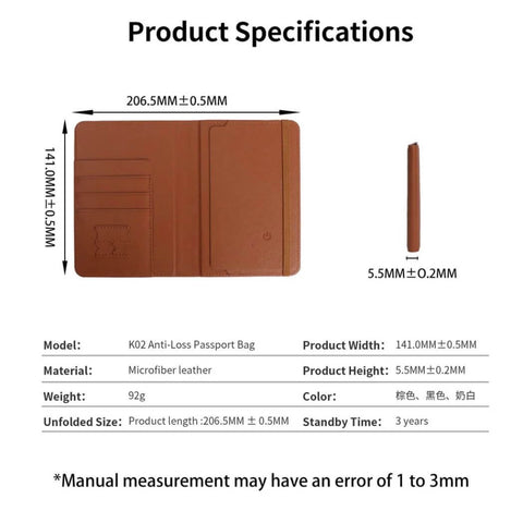 Micflip Anti-Lost Passport Holder – K02