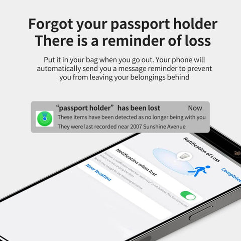 Micflip Anti-Lost Passport Holder – K02