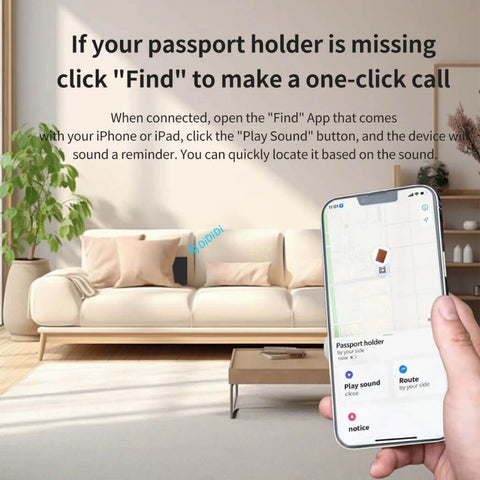 Micflip Anti-Lost Passport Holder – K02