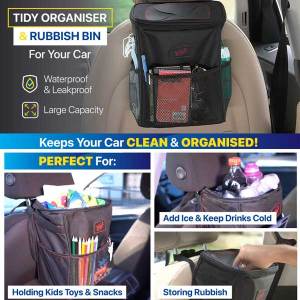 Car Back Seat Bag Organizer