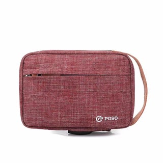 POSO Water Resistant Bag With USB Charging Grey