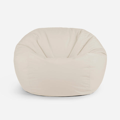Olmecs Sphere Outdoor Bean Bag 130X140X90 Cm (Cream)