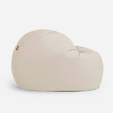 Olmecs Sphere Outdoor Bean Bag 130X140X90 Cm (Cream)
