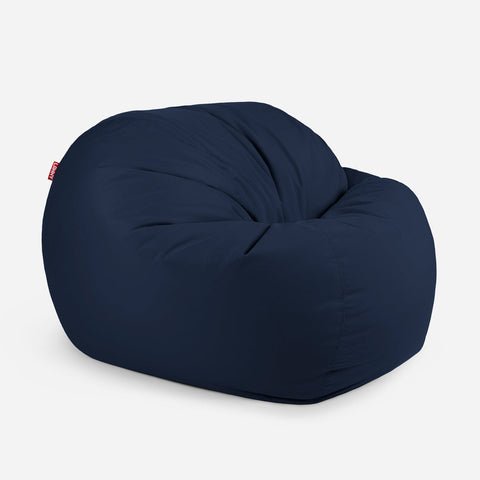Olmecs Sphere Outdoor Bean Bag 130X140X90 Cm (Dark Blue)