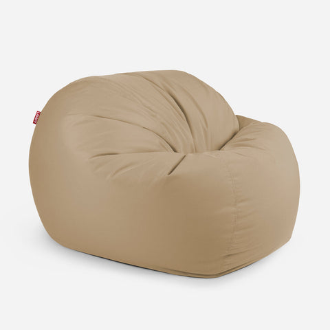 Olmecs Sphere Outdoor Bean Bag 130X140X90 Cm (Latte Brown)