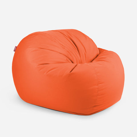 Olmecs Sphere Outdoor Bean Bag 130X140X90 Cm (Orange)