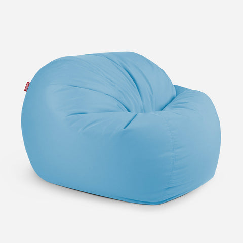 Olmecs Sphere Outdoor Bean Bag 130X140X90 Cm (Sky Blue)