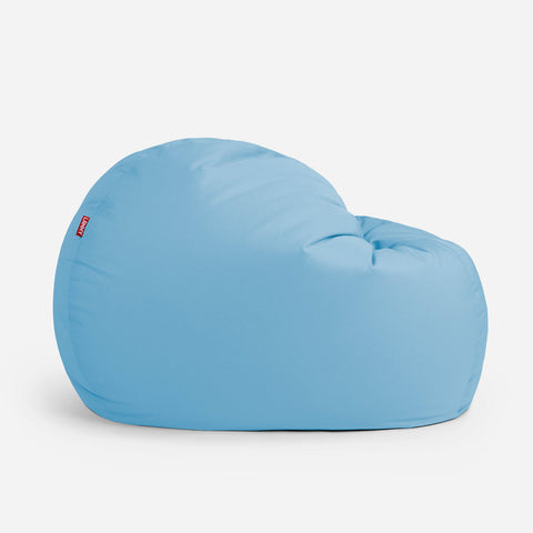Olmecs Sphere Outdoor Bean Bag 130X140X90 Cm (Sky Blue)