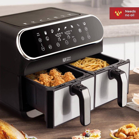 Ultima Cosa Preso Luxe 8.5QT Dual Air Fryer: