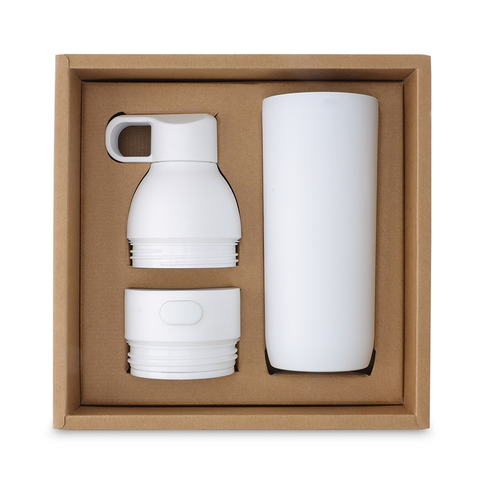 RUVO - CHANGE ZERO 2-in-1 Modular Hydration Gift Set