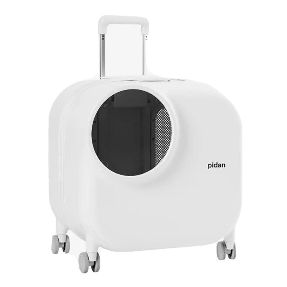 Suitcase for Transporting Petswith Integrated Fan and Light