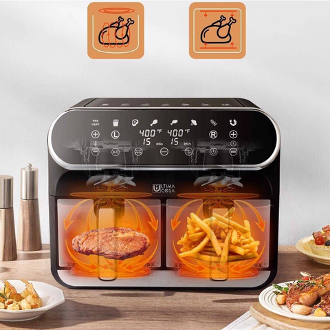 Ultima Cosa Preso Luxe 8.5QT Dual Air Fryer: