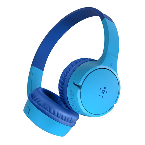 Belkin Soundform Mini Wireless On-Ear Headphones for Kids with Mic